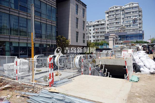 探访地铁3号线南段 多数车站已成型