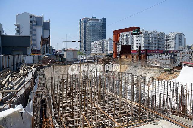 探访地铁3号线南段 多数车站已成型