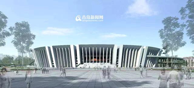 平度投资6亿建奥体中心 2018年投入使用(图)