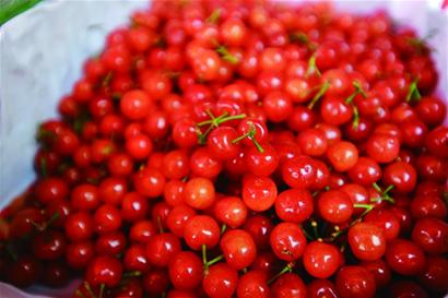 美国进口樱桃加入甜蜜大战 售价150元/斤(图)