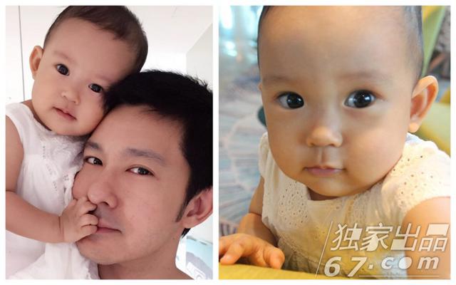 大眼仔!梁静茹儿子撞脸小咘咘 赵薇韩寒美貌闺女PK