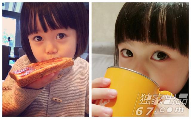 大眼仔!梁静茹儿子撞脸小咘咘 赵薇韩寒美貌闺女PK