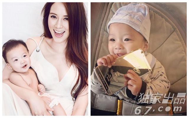 大眼仔!梁静茹儿子撞脸小咘咘 赵薇韩寒美貌闺女PK