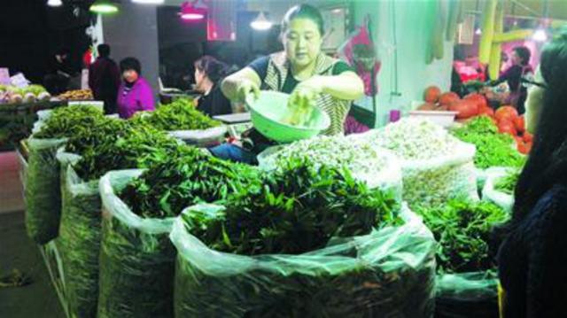 来点野味！槐花山菜蚂蚱菜这么吃才够味(图)