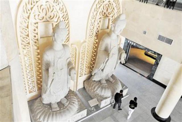 青岛博物馆镇馆之宝:丈八佛险被日本人偷走(图)