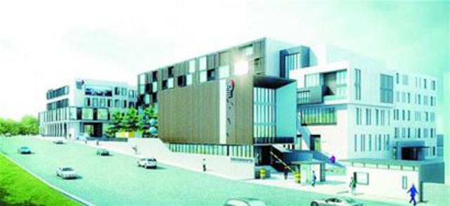 宁夏路原手表厂变身智立方 一期10月启用(图) 宁夏路原手表厂变身智立方 一期10月启用(图)