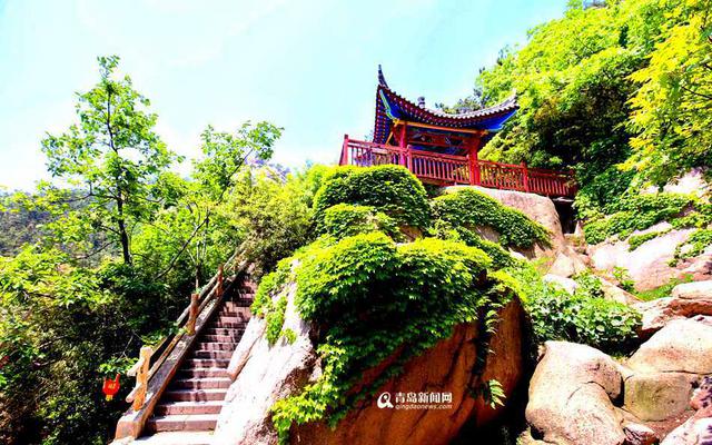 高清:青岛北部再添游玩新去处 竹子庵扩建完工