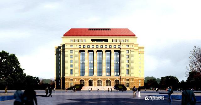 山大青岛校区图书馆主体封顶 将向社会开放