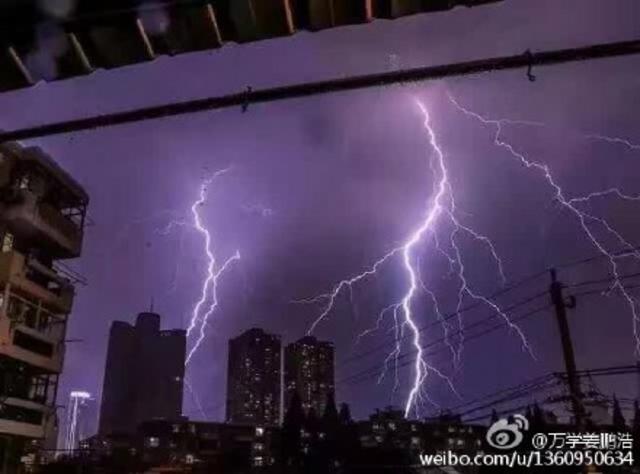 青岛开启大雨模式 
