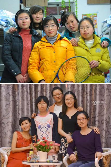 网友晒毕业对比照：有人成功减肥 有人像整了容