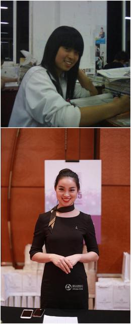 网友晒毕业对比照：有人成功减肥 有人像整了容