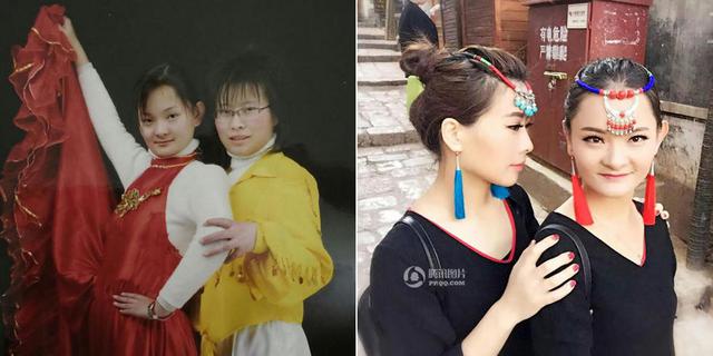 网友晒毕业对比照：有人成功减肥 有人像整了容