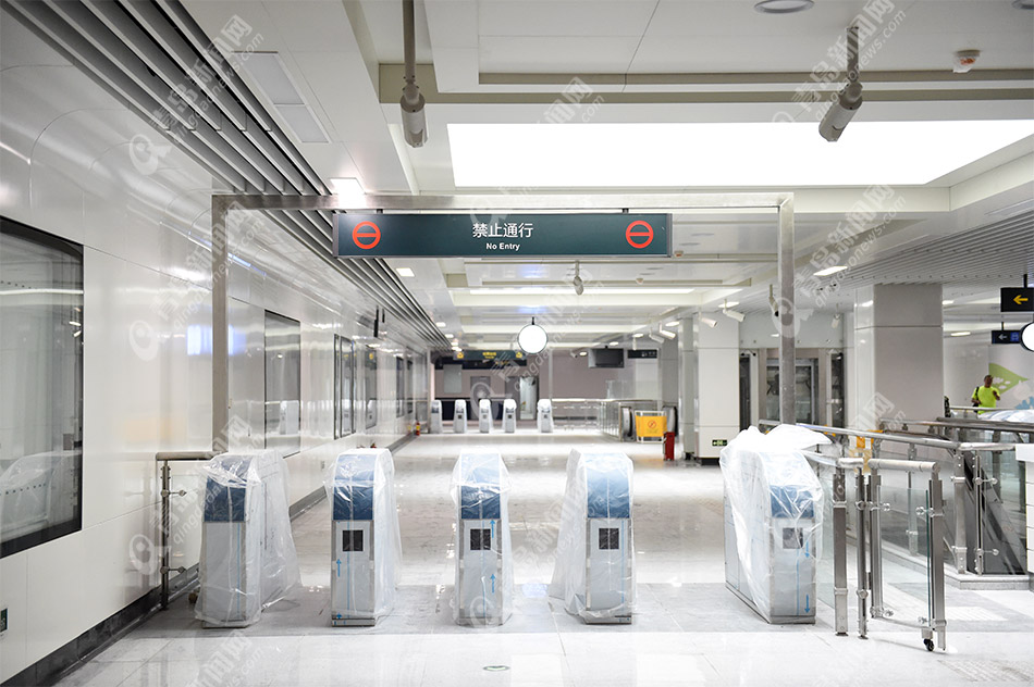 探秘地铁3号线南段四车站 设计更人性化