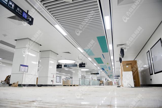 探秘地铁3号线南段四车站 设计更人性化