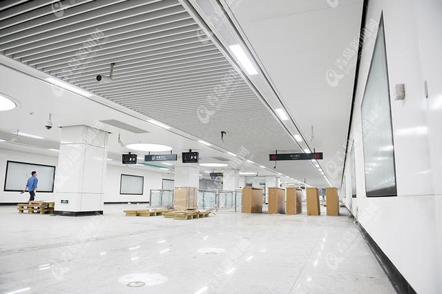 探秘地铁3号线南段四车站 设计更人性化