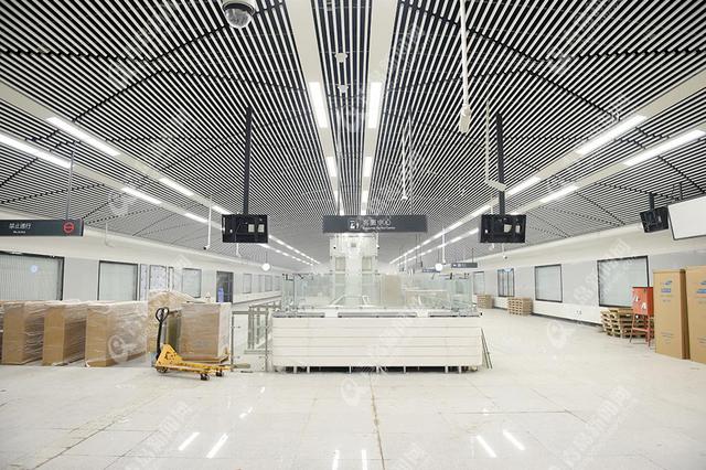 探秘地铁3号线南段四车站 设计更人性化