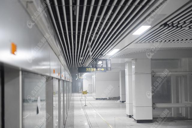 探秘地铁3号线南段四车站 设计更人性化