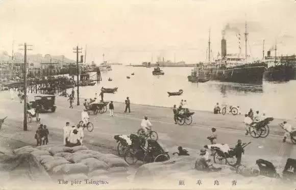 组图:细数青岛的百年第一 第一座码头是栈桥
