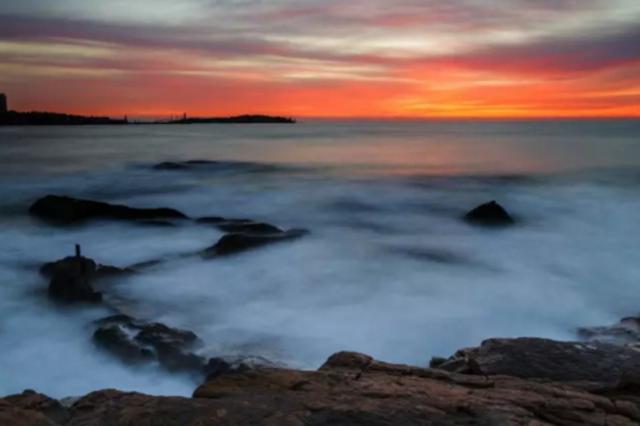 能想到最浪漫的事 就是和你在青岛看日出