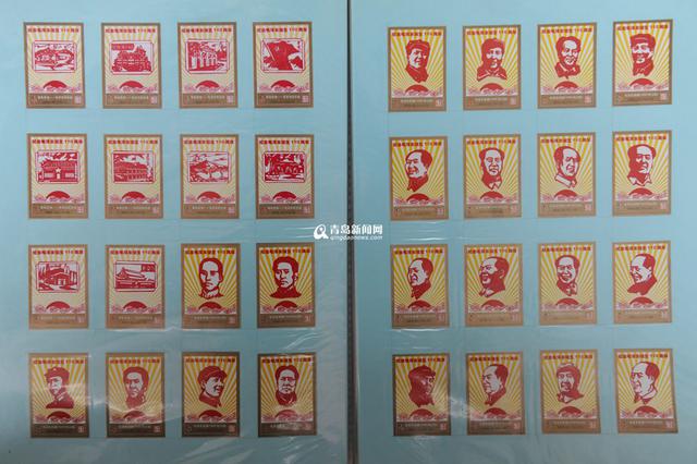 青岛达人热衷火花收藏 清末的舞龙火花他都有