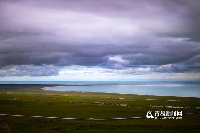 【西游记】看乌云下的青海湖 别样美景更震撼