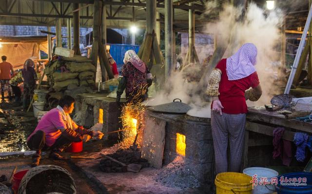 高清：实拍崂山海蜇大丰收 渔民一天捕万斤