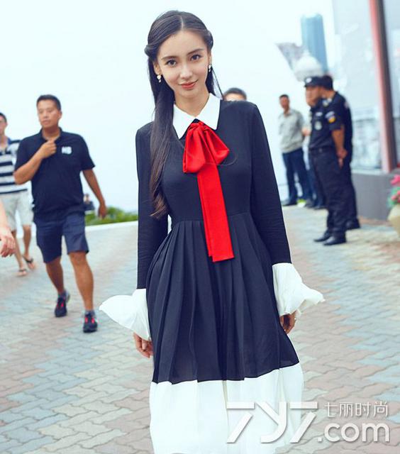 组图：青岛媳妇baby太会穿 靠衣品俘获男神