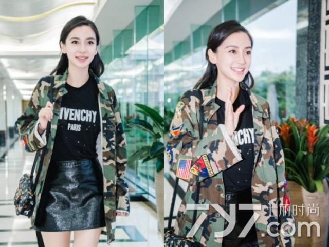 组图：青岛媳妇baby太会穿 靠衣品俘获男神