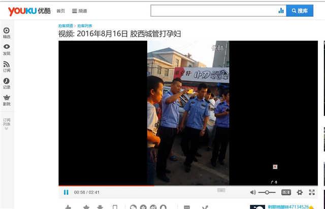 【辟谣】网传胶州城管打孕妇?城管:要讲证据(图)