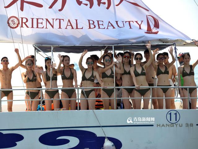 高清:160名型男美女巡游 乘八艘大帆船身材吸晴 高清:160名型男美女巡游 乘八艘大帆船身材吸晴