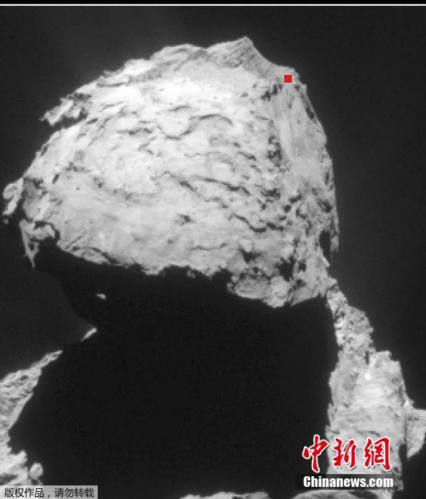 彗星登陆器菲莱现身 此前被科学家认为失踪(图) 