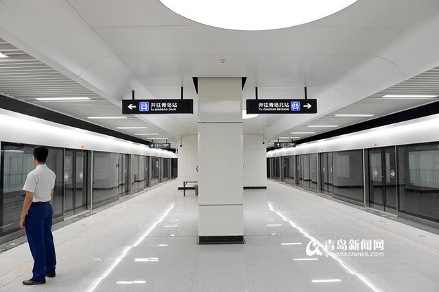 高清:3号线南段车站内景曝光 巨型壁画抢镜