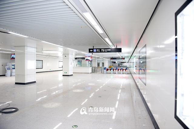 高清:3号线南段车站内景曝光 巨型壁画抢镜