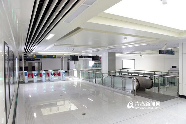 高清:3号线南段车站内景曝光 巨型壁画抢镜