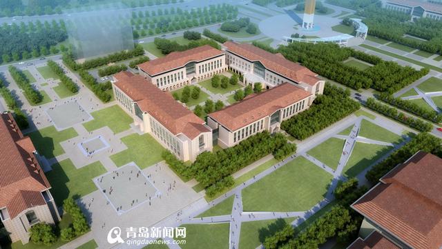 山大青岛校区命名楼宇:住在凤凰居 学在振声苑