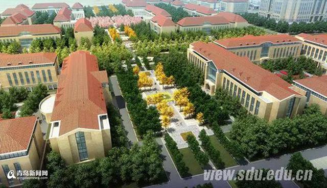 山大青岛校区命名楼宇:住在凤凰居 学在振声苑