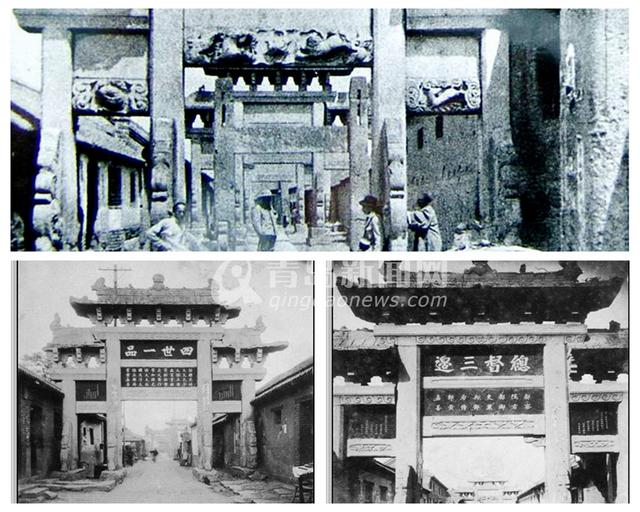 即墨古城重现18座牌坊