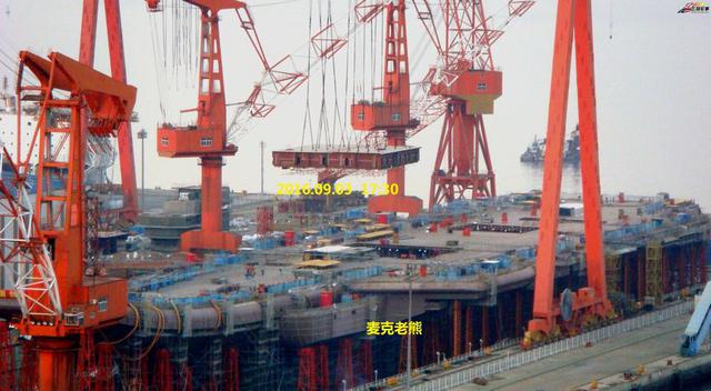 日媒刺探中国“航母建造基地” 被批别有用心