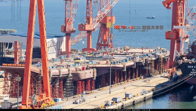 日媒刺探中国“航母建造基地” 被批别有用心