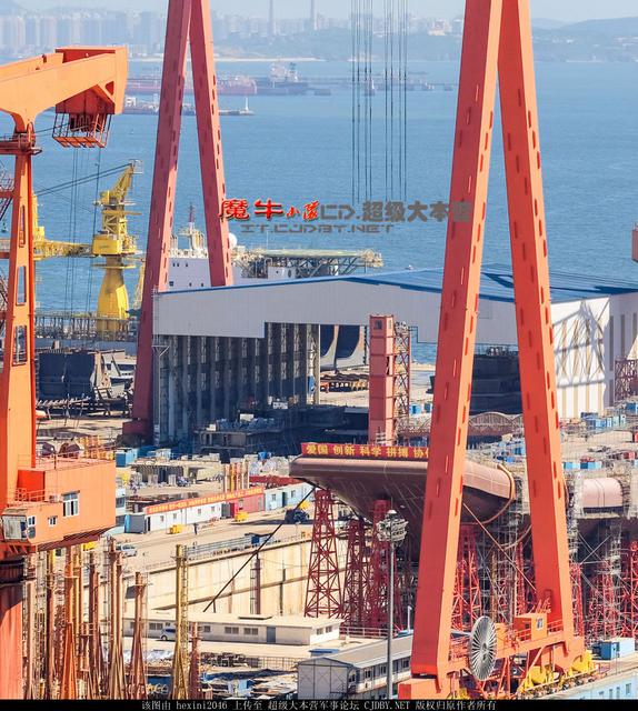 日媒刺探中国“航母建造基地” 被批别有用心