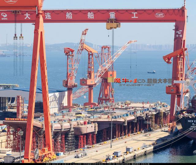 日媒刺探中国“航母建造基地” 被批别有用心
