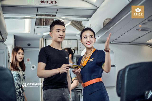 高清:实拍青航全明星空乘团队 空姐空少颜值高 高清:实拍青航全明星空乘团队 空姐空少颜值高