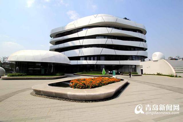 高清：亚洲最大被动房公共建筑启用 宛如美玉