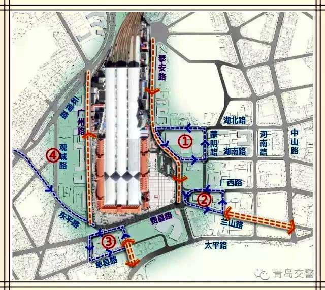 青島火車站周邊擬優化調流 涉及10條道路-青島新聞網