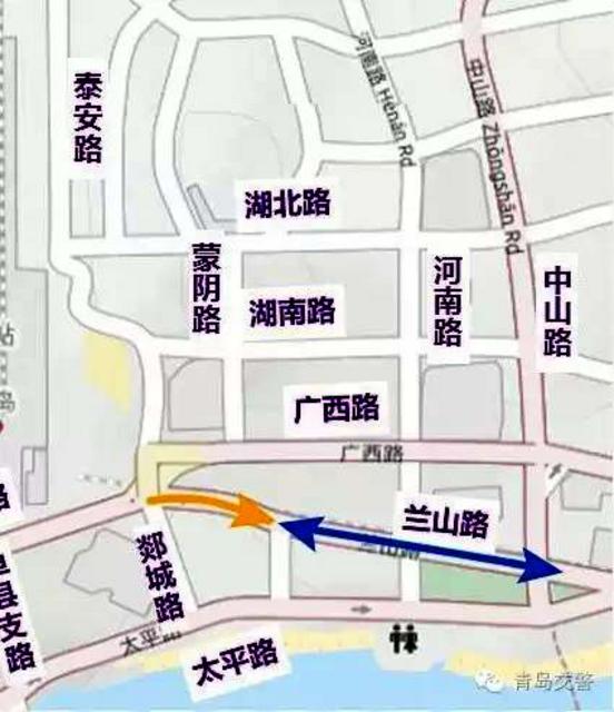 青岛火车站周边拟优化调流 涉及10条道路 青岛火车站周边拟优化调流 涉及10条道路