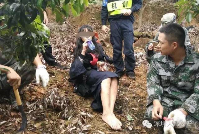 深圳女高中生失踪500人将其寻回 走前失恋
