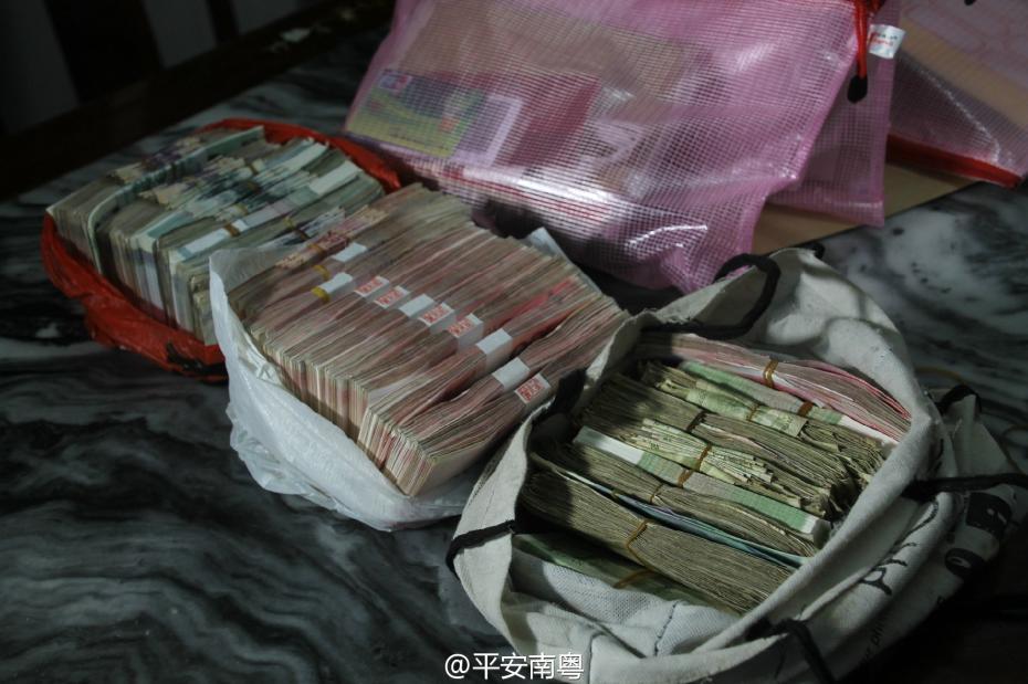 广东警方打掉一批地下钱庄 涉案金额2300多亿元