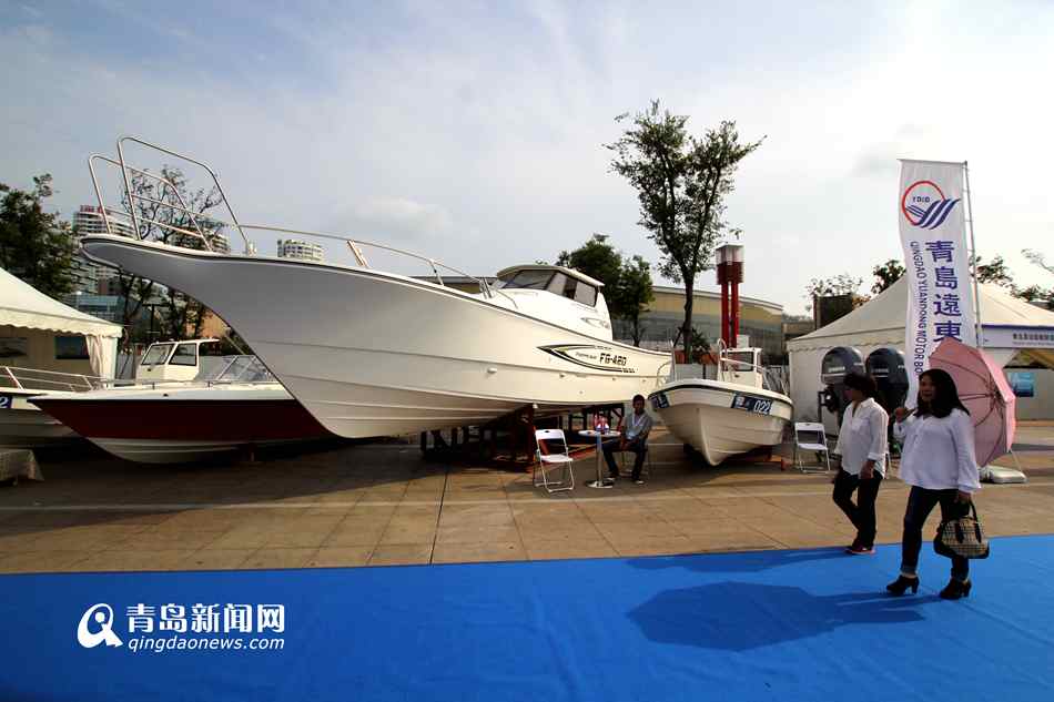 高清:青岛航博会开幕 全球顶尖船艇品牌齐亮相