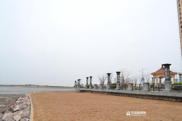 高清：实拍胶州湾绿道 两层堤坝让你看爽海景