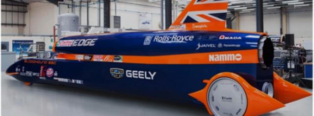 时速1610公里!英国超音速汽车将冲刺世界纪录 时速1610公里!英国超音速汽车将冲刺世界纪录